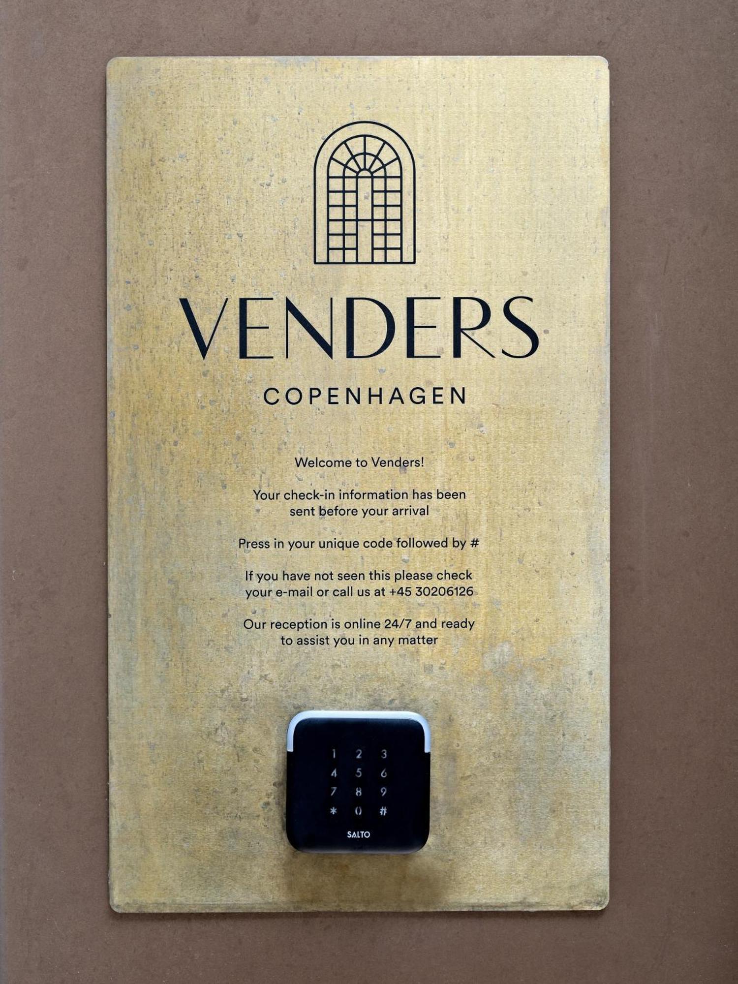 Aparthotel Venders Kopenhagen Exterior foto